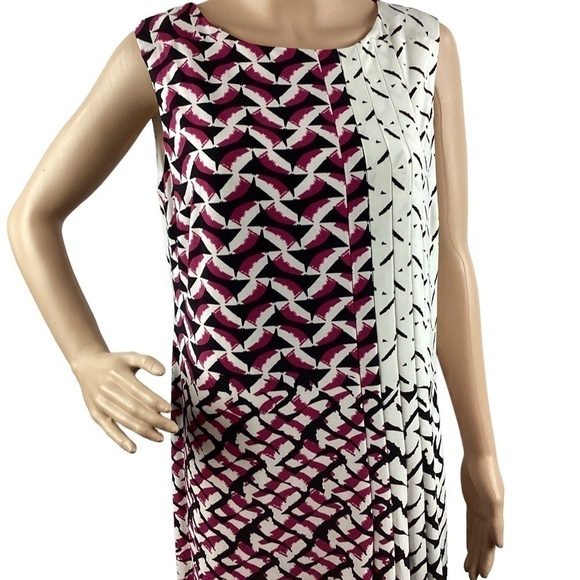 Donna Morgan A Pea in the Pod Maternity Dress Size L Multicolor Print - Picture 2 of 7